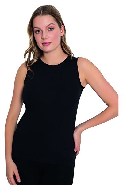BELLİZZİ Women's Bamboo Sleeveless Badi Bodysuit Undershirt 0473