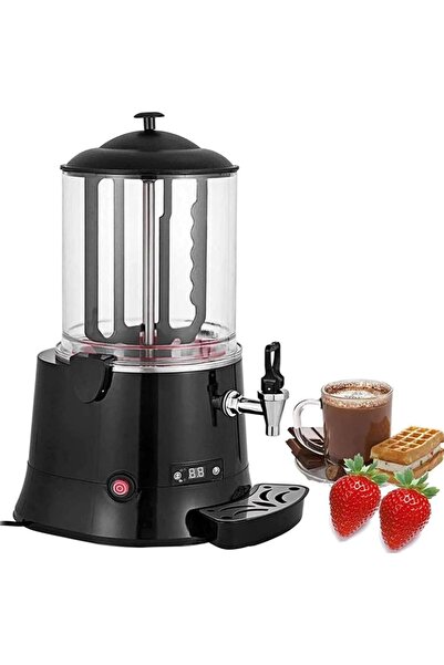 Genaric ماكينة صنع الشوكولاتة الساخنة BACTI سعة 10 لتر، وماكينة عصير، وماكينة تسخين المشروبات