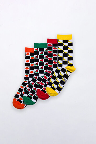 Hype of Steps Плодова игра - комплект от 4 чифта чорапи