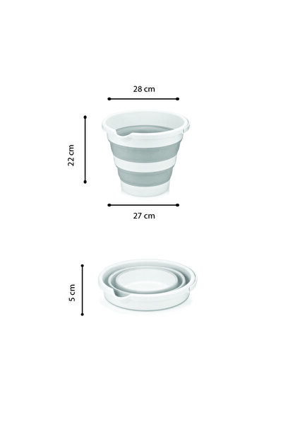 HOBBY LİFE Magic Folding Bucket 6 L
