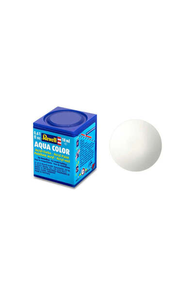 REVELL Glossy White Acrylic Paint for Modeling 18 ml