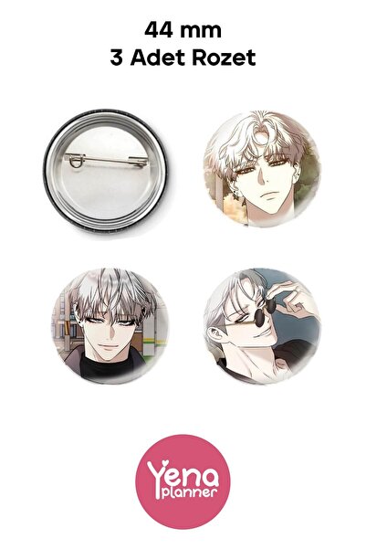 Yenaplanner Set de ornamente / insignă pentru geantă Dreaming Freedom