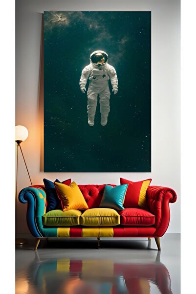 özkacar ASTRONAUTUL CARE SE DUMNEZEȘTE V11 Acasă Perete Salon Salon de înfrum...