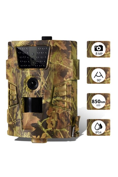 OEM TSS-001B Hunting Camera, 8MP Photo, Full HD, IR 15m, with Image and Video Storage on SD Card