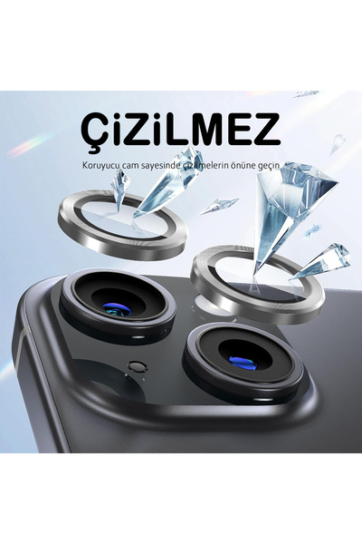 MTL iPhone 13 / 13 Mini Compatible Sapphire Lens Anti-Scratch Durable Camera Protector