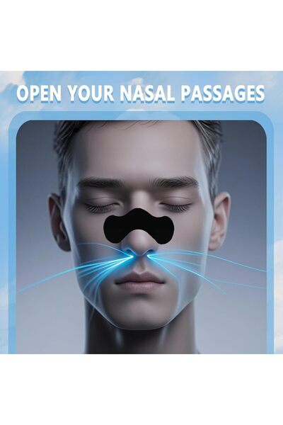 Arabest 60-Count Nasal Strips for Snoring, Anti-Snore Breathing Patches, Oil-...