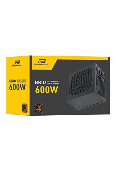 Power Boost PowerBoost Brio BST-ATX600BEU 600W 80+ Bronz Güç Kaynağı