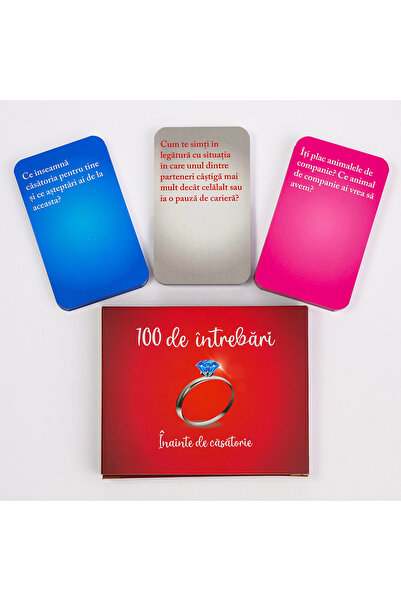 CARDLY Joc quiz pentru cupluri, romantic și distractiv, inițiatori de conversație pentru relații reușite, cadou pentru întâlniri în cuplu