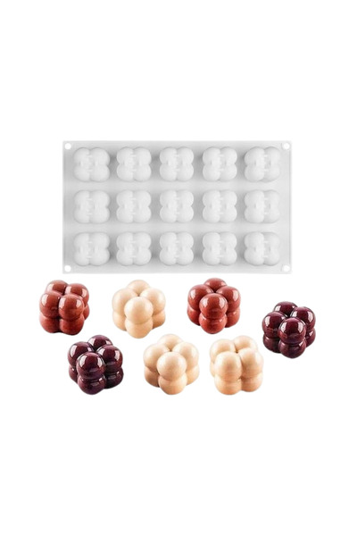 PASTRY PLANET Professional Silicone Cake Mold Bubble