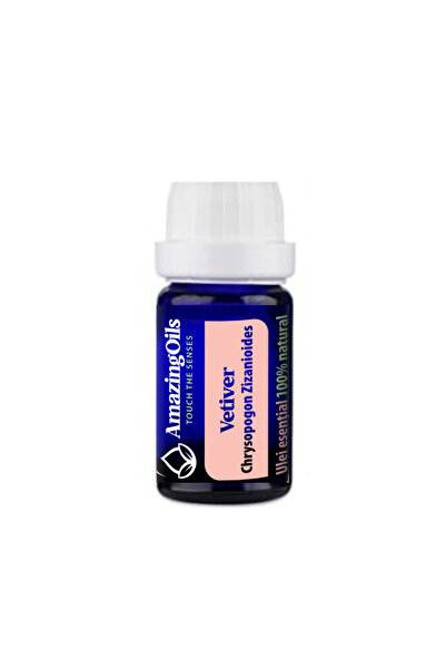 AmazingOils- TOUCH THE SENSES VETIVER - Ulei esential 100% pur - VETIVER OIL ...