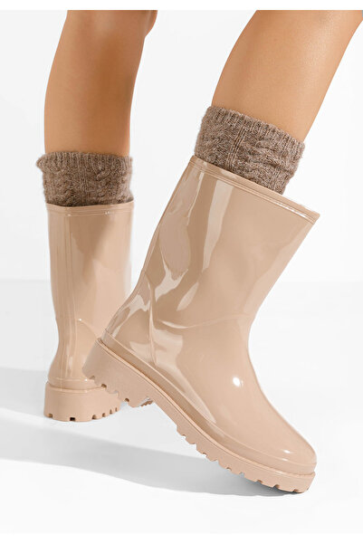 B T Shoes Μπότες βροχής Jalena μπεζ