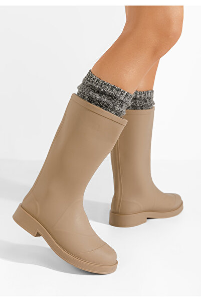 B T Shoes Khaki dámské holínky Vanera V2