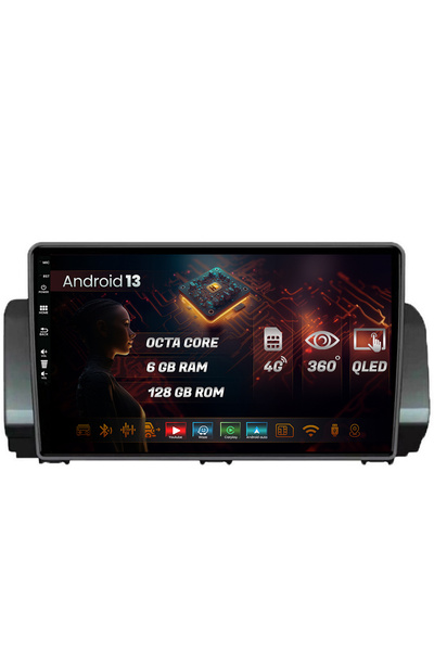 HUB64 Navigatie Dacia Sandero (2021-Prezent), 6GB RAM, Octacore, Slot Sim 4G