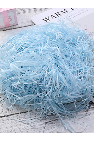 Share the Love حشو ورق ممزق ومجعد صديق للبيئة - 100 جرام، أزرق فاتح