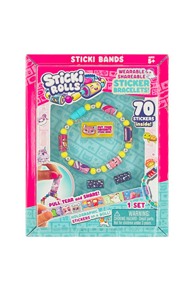 Sticki Rolls Bratari Cu Stickere Single Pack Scsr 100 Galben