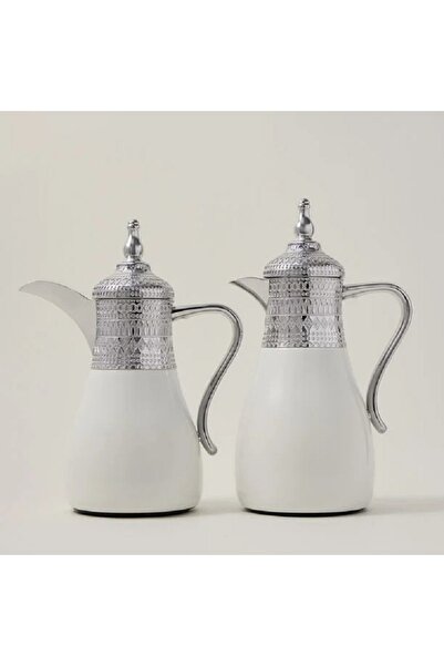 Dallaty Kerma set of 2 vacuum flask chrome