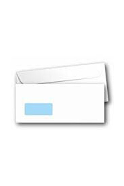 Go İthalat With Window - Kraft Diplomat Envelope 90Gr.105X240Mm 500Pcs (5273)