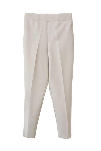Puane Women's Front Corset Back Elastic Trousers 18229Pnt