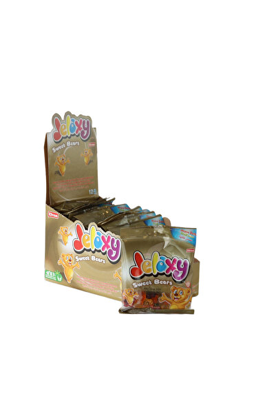 jelaxy دمية دب 80 جرام. 12 قطعة (علبة واحدة)