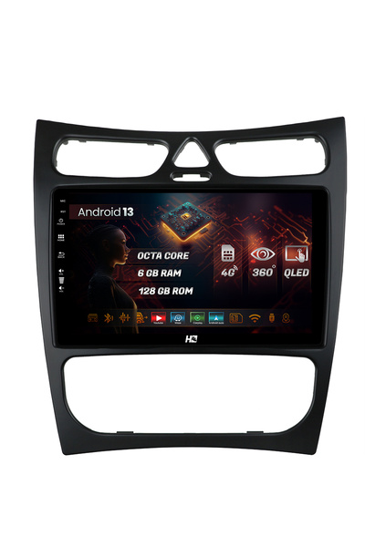 HUB64 Navigatie Mercedes Benz CLK W209 (2000-2005), 6GB RAM, Octacore, Slot S...