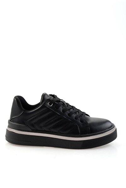Bambi Siyah Kadın Sneaker K01188334909
