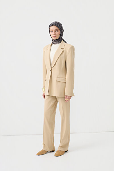 Qef Cotton Scarf Bloom Brown