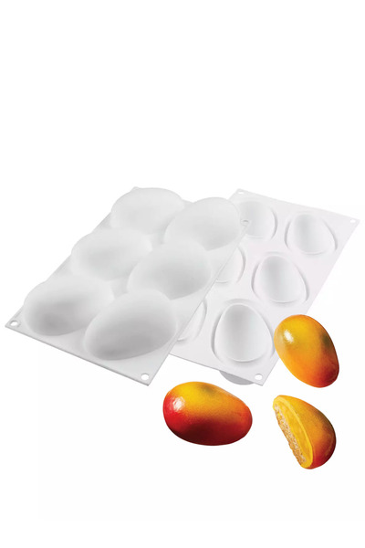 PASTRY PLANET Professional Silicone Cake Mold Mango