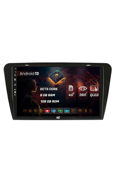 HUB64 Navigatie Skoda Octavia 3 (2013-2018), 6GB RAM, Octacore, Slot Sim 4G