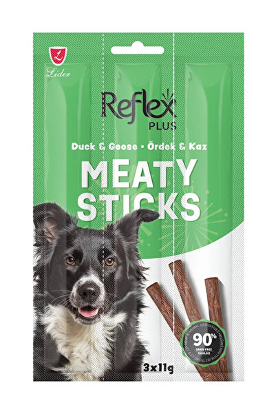 Reflex Meaty Sticks Ördek ve Kaz Etli Köpek Ödül Çubuğu 3x11gr Otuzlu Paket