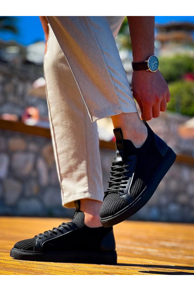 Zerenyus KB 112 Premium Knitwear Ανδρικά παπούτσια με κορδόνια casual