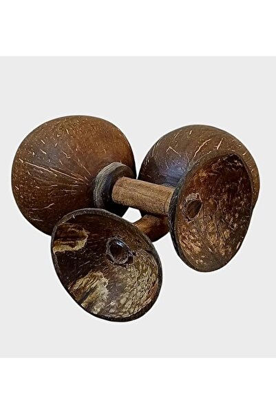 handlycool Natural Coconut Shell Cup for Juice and Wine, Eco Cup,Creative Salad & Beverage Bowls- Set of 2