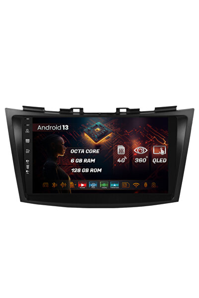 HUB64 Navigatie Suzuki Swift (2011-2017), 6GB RAM, Octacore, Slot Sim 4G Inch