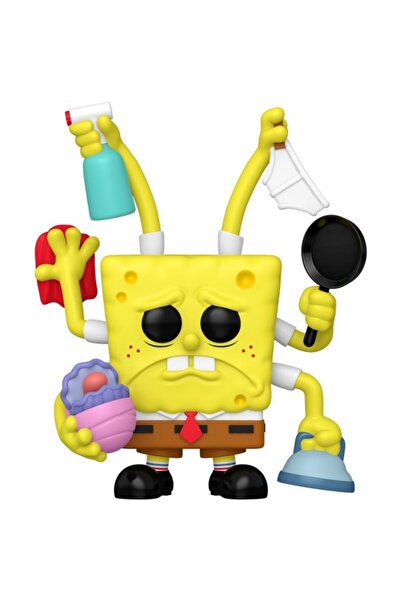 Funko Pop SpongeBob Cleaning Premium Vinyl Figure 2025 Summer Convention Exclusive