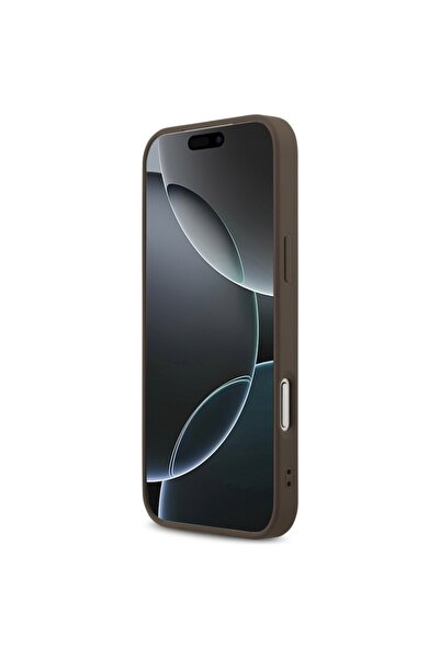 Guess Case for iPhone 17 Pro Max, Hardcase 4G Classic, Brown