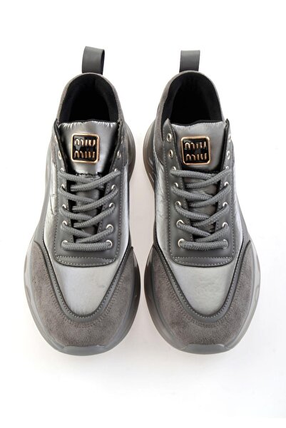 Bambi Füme Kadın Sneaker K01228400472