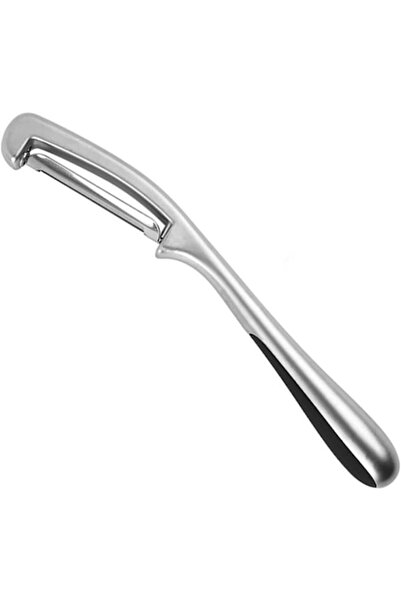 BRIO Vegetable and Fruit Peeler - Matte Chrome Design, Practical and Elegant