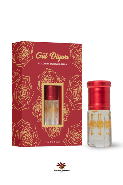 Hurma Kervanı Özel Tasarım Gül Diyarı Esans 3ml 1 Adet