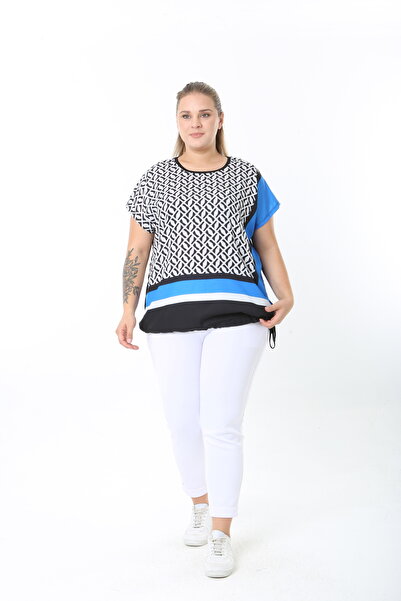 XL Modam Lycra Viscose Women's Plus Size Tunic