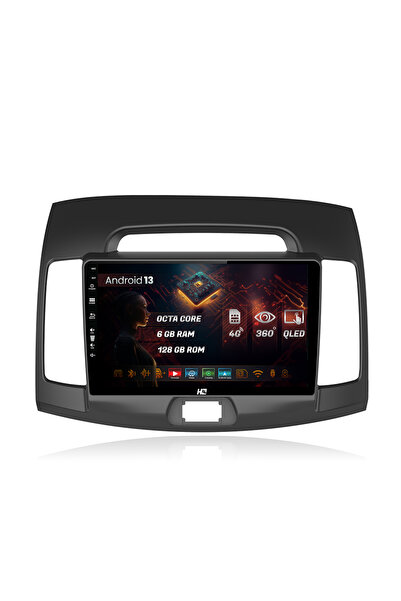 HUB64 Navigatie Hyundai Elantra (2006-2011), 6GB RAM, Octacore, Slot Sim 4G Inch