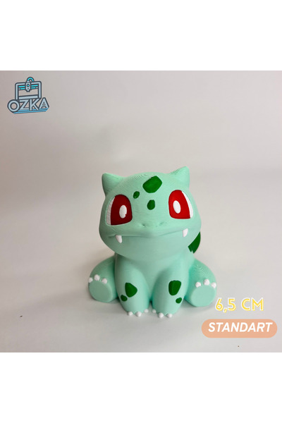 OZKA3D Pokemon Bulbasaur Standart Boy Figür