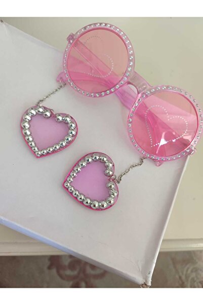 Düş perisi Eğlenceli Kalp Zincirli Parti Gözlüğü