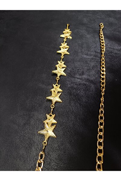 RODEO Lanț de talie pentru femei cu detaliu stea dublă