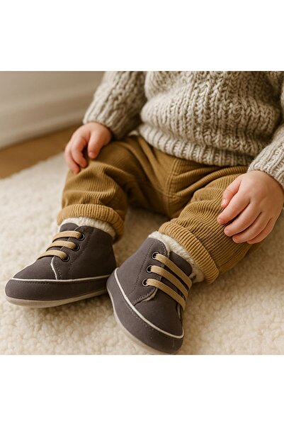 Patika patik ilk adım kışlık, bebek ilk adım pamuk astarlı