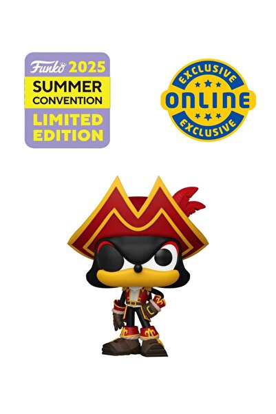 Funko Pop! Sonic the Hedgehog - Buccaneer Shadow Vinyl Figure 2025 Summer Convention Exclusive