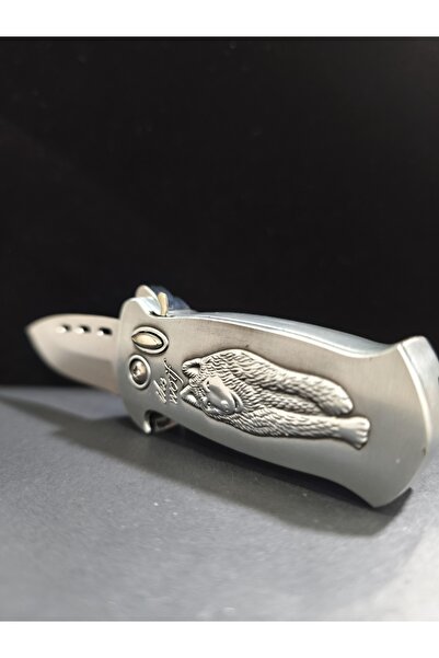 enyatakı Bıçaklı ızgaralı pürmüzlü kaliteli metal tarz çakmak