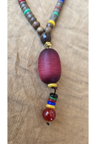trendbysena Handmade Nepal Buddhist Mala Necklace