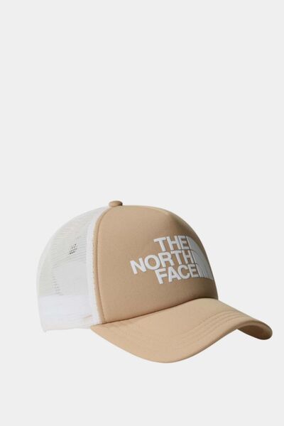 THE NORTH FACE Tnf Logo Trucker Unisex Beige Hat Nf0A3Fm3Hqi1