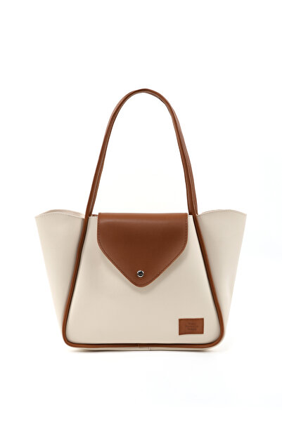 SHAKA Κρεμ - Ταν Χρώματα SHK249 Τεχνητό δέρμα, Μονόχωρο με κουμπωτά, Μεγάλη τ...