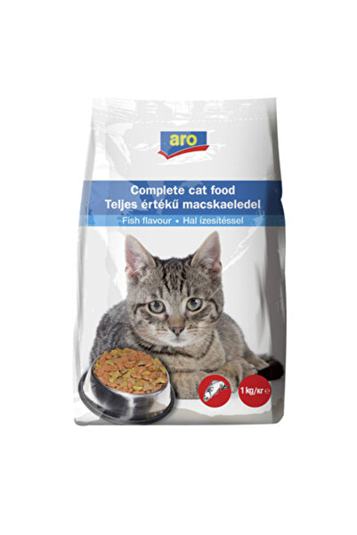Aro Dry Cat Food with Fish Flavor, Aro, 1 Kg