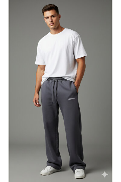 By Caspita Fashion LENITHRA Unisex Φούτερ με τρεις κλωστές, χοντρό χειμωνιάτικο φαρδύ κέντημα με λεπτομέρεια καπνιστού κεντήματος